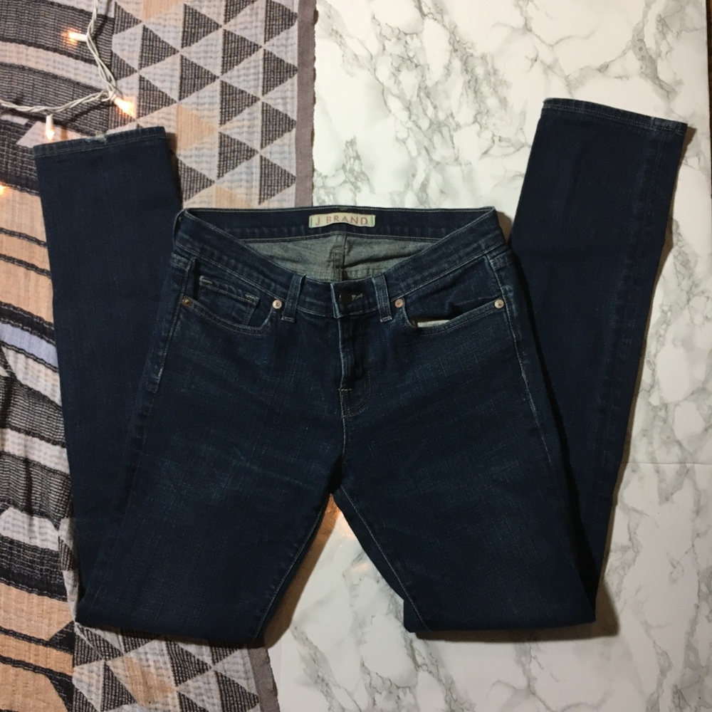 J BRAND Pencil Leg dark blue 29x31